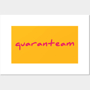 Quaranteam design Posters and Art